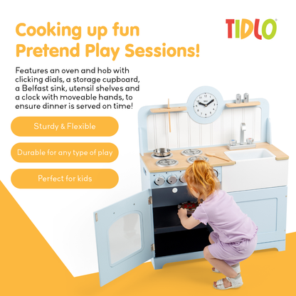 Country Play Kitchen - Wooden Toy