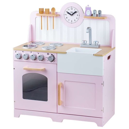 Country Play Kitchen - Pink - Toby Tiger UK