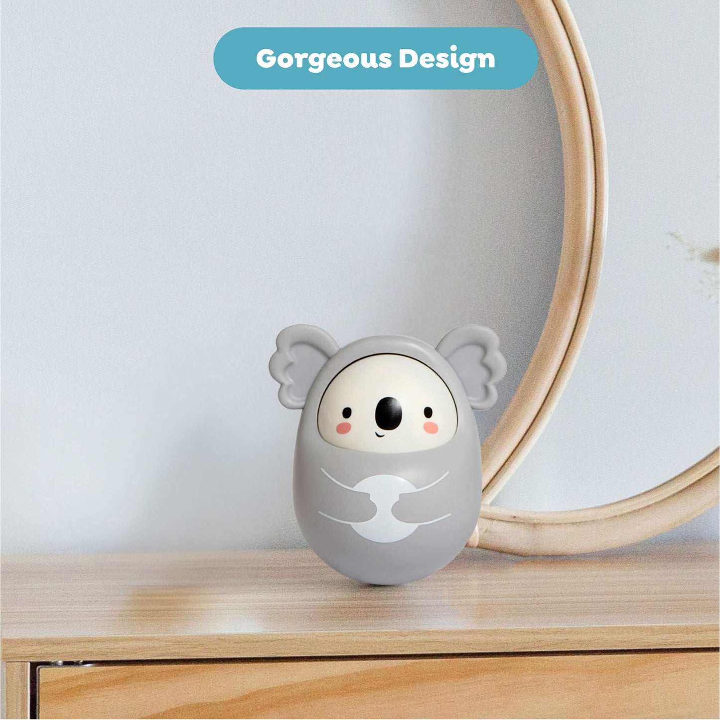 Roly Poly Koala Toy - Sensory Baby Toy