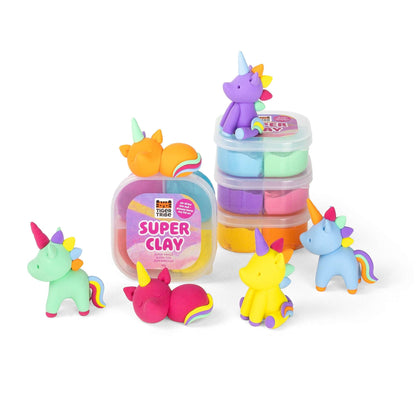Claytopia - Unicorn World Toy Playset - Toby Tiger
