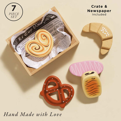 Bakery & Patisserie Wooden Market Crate
