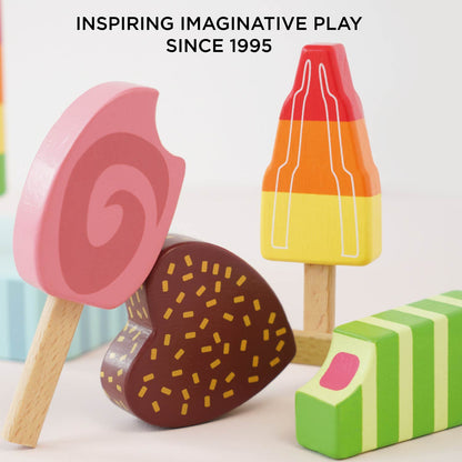 Wooden Ice Lollies Popsicles