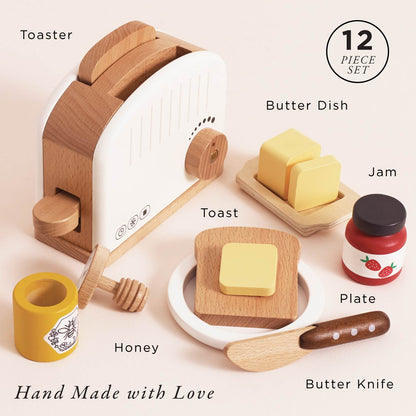 Pop-up Toaster and Breakfast Set