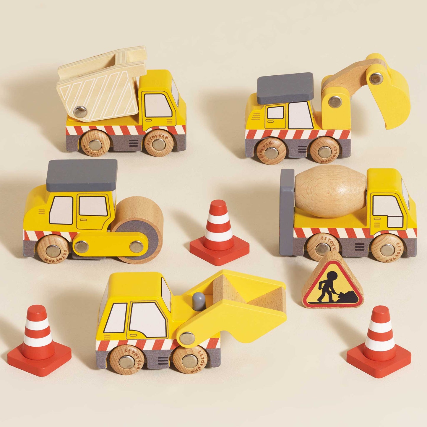 Construction Toy Cars, Trucks & Diggers Gift Set