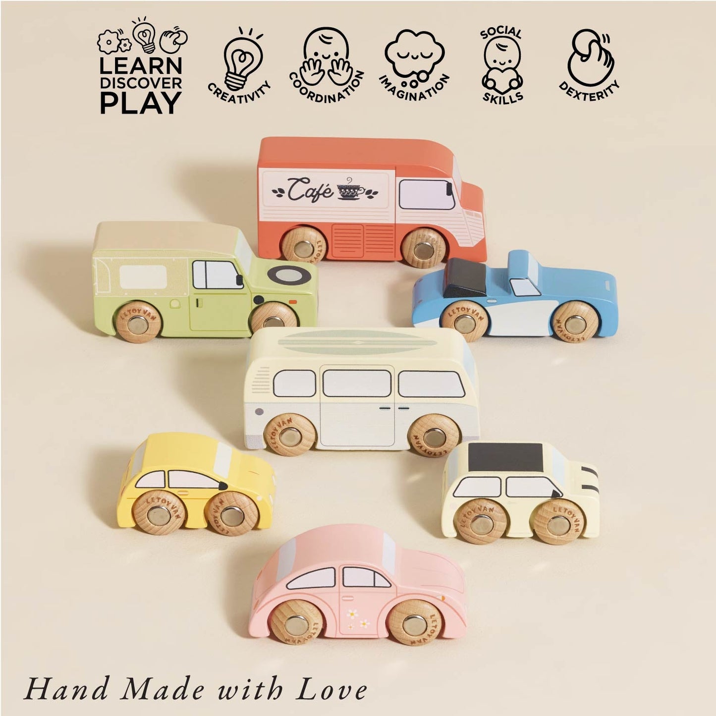 Vintage Toy Car Gift Set