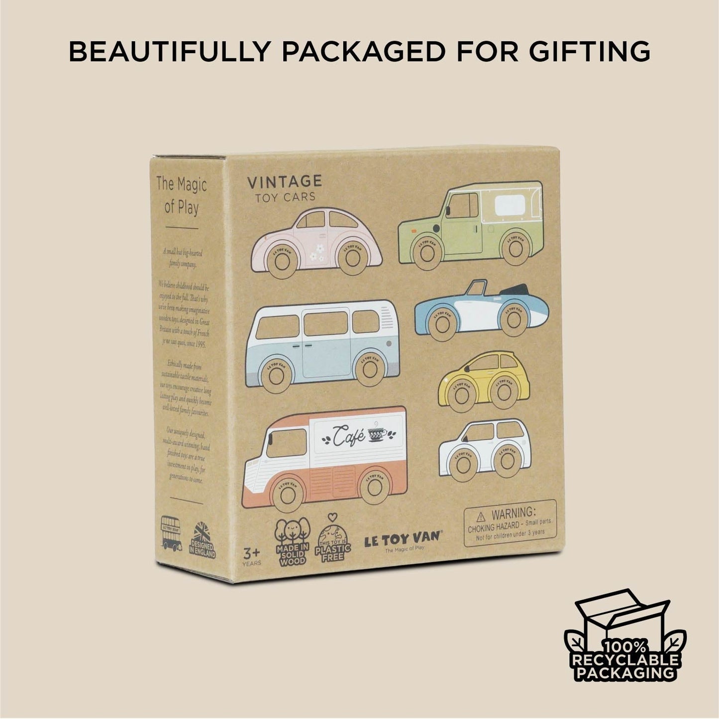 Vintage Toy Car Gift Set