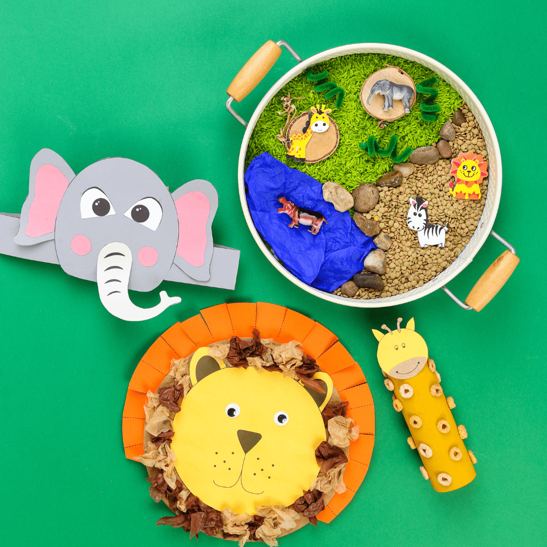 Safari Activity Kit - Toby Tiger