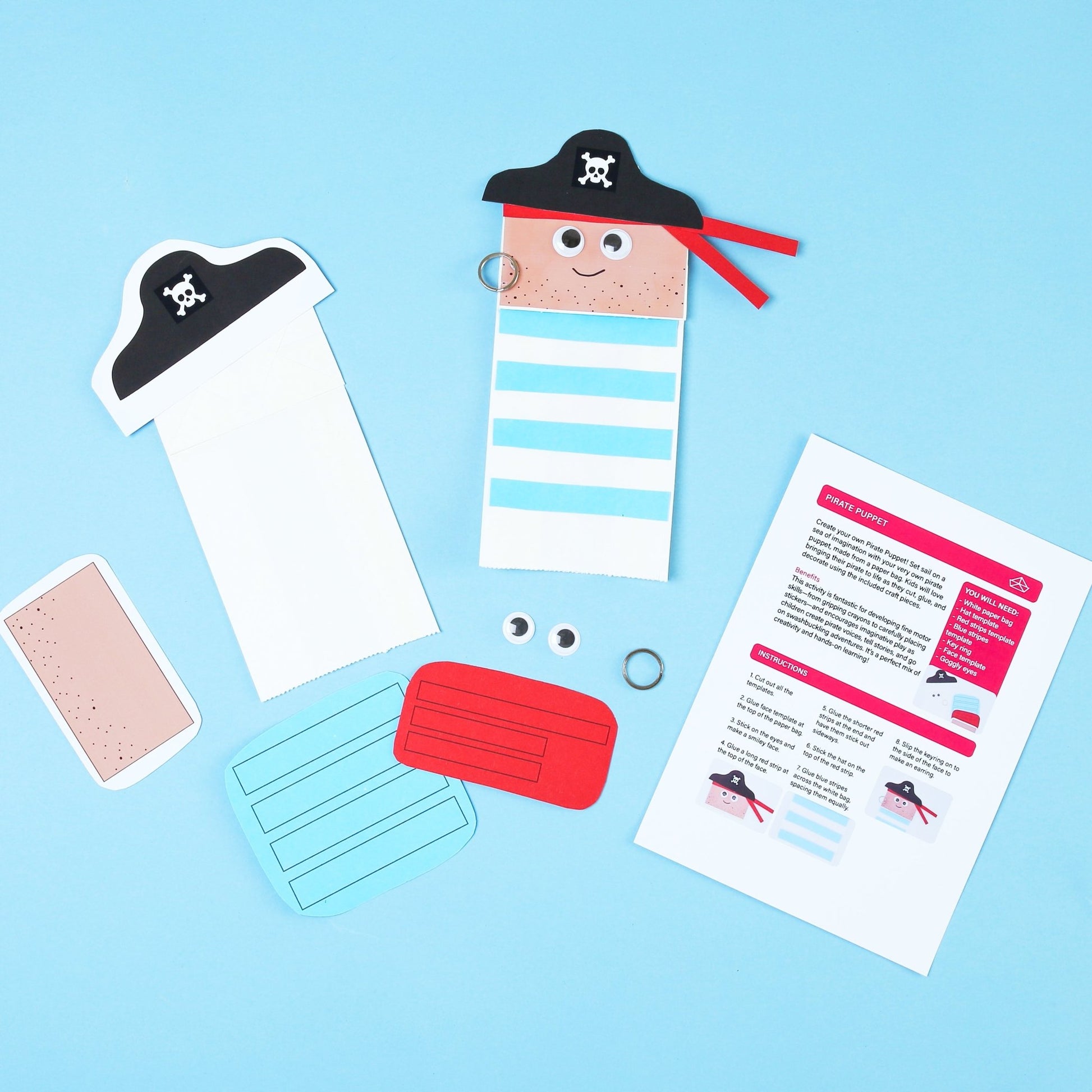 Pirate Activity Kit - Toby Tiger