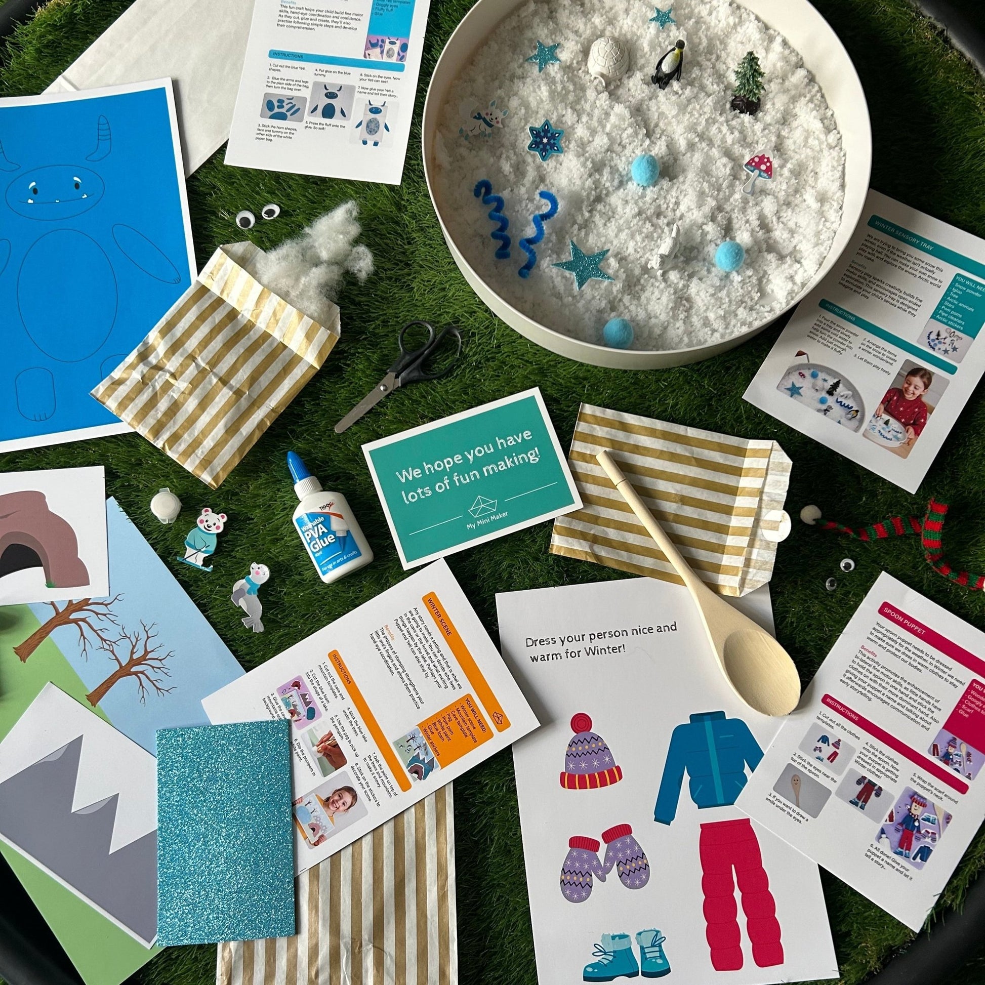 Winter Activity Kit - Toby Tiger