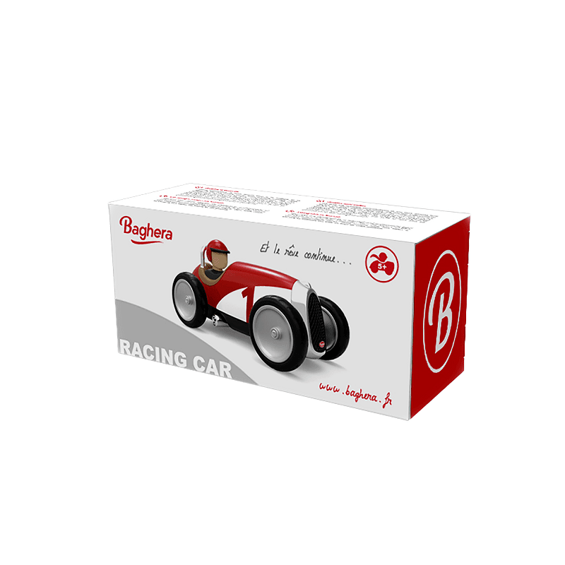 Baghera Racing Car Red Toy Car - Toby Tiger