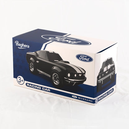 Ford Mustang Racing Car Black Toy Car - Toby Tiger