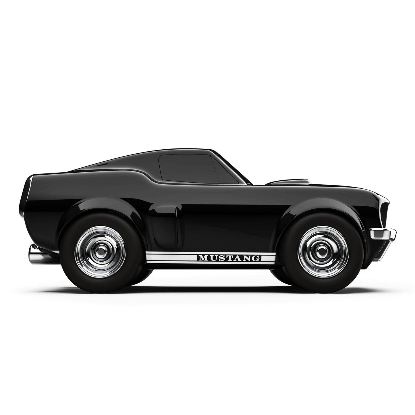 Ford Mustang Racing Car Black Toy Car - Toby Tiger