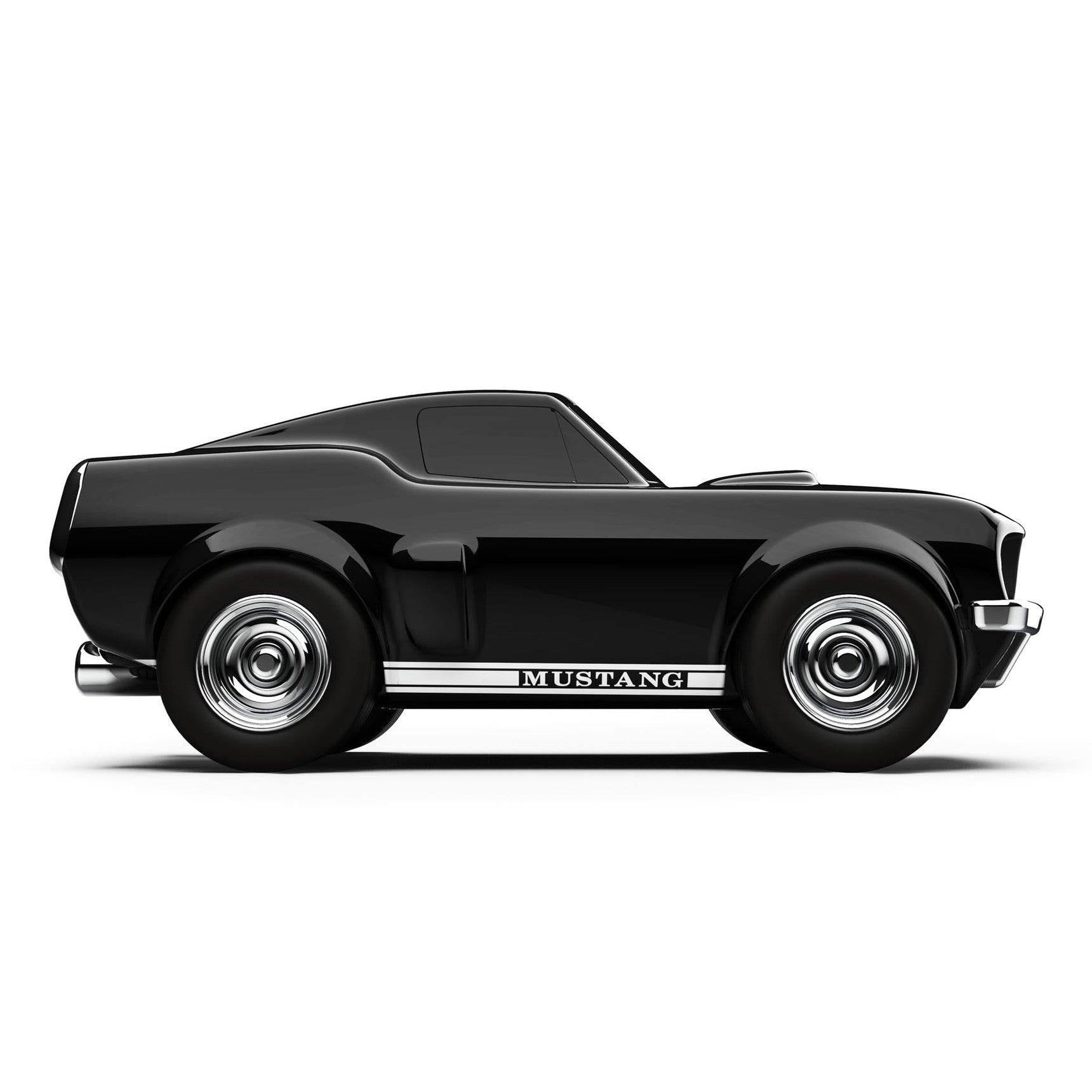 Ford Mustang Racing Car Black Toy Car - Toby Tiger