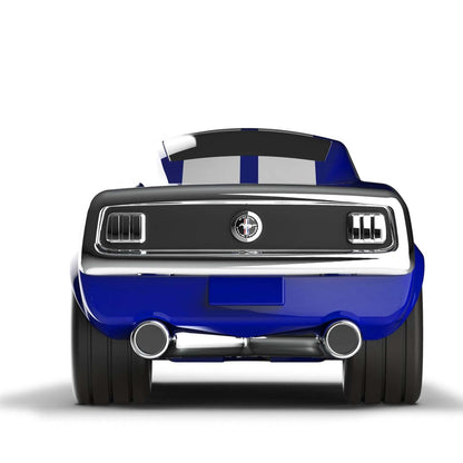 Ford Mustang Racing Car Blue Toy Car - Toby Tiger
