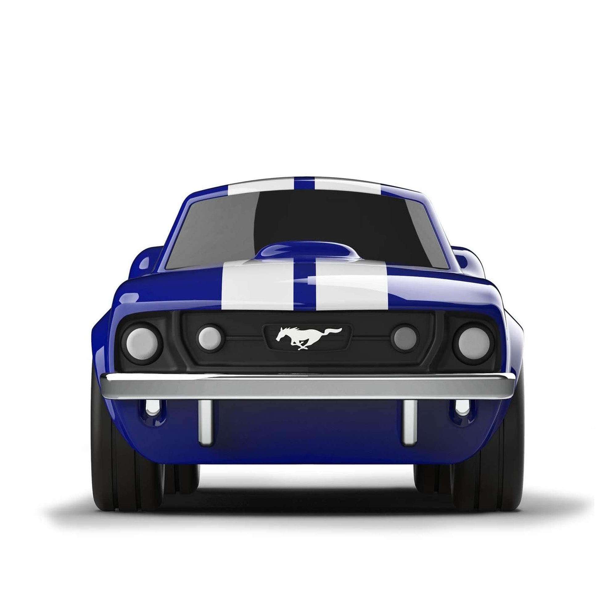 Ford Mustang Racing Car Blue Toy Car - Toby Tiger