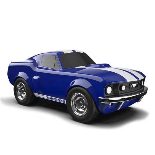 Ford Mustang Racing Car Blue Toy Car - Toby Tiger