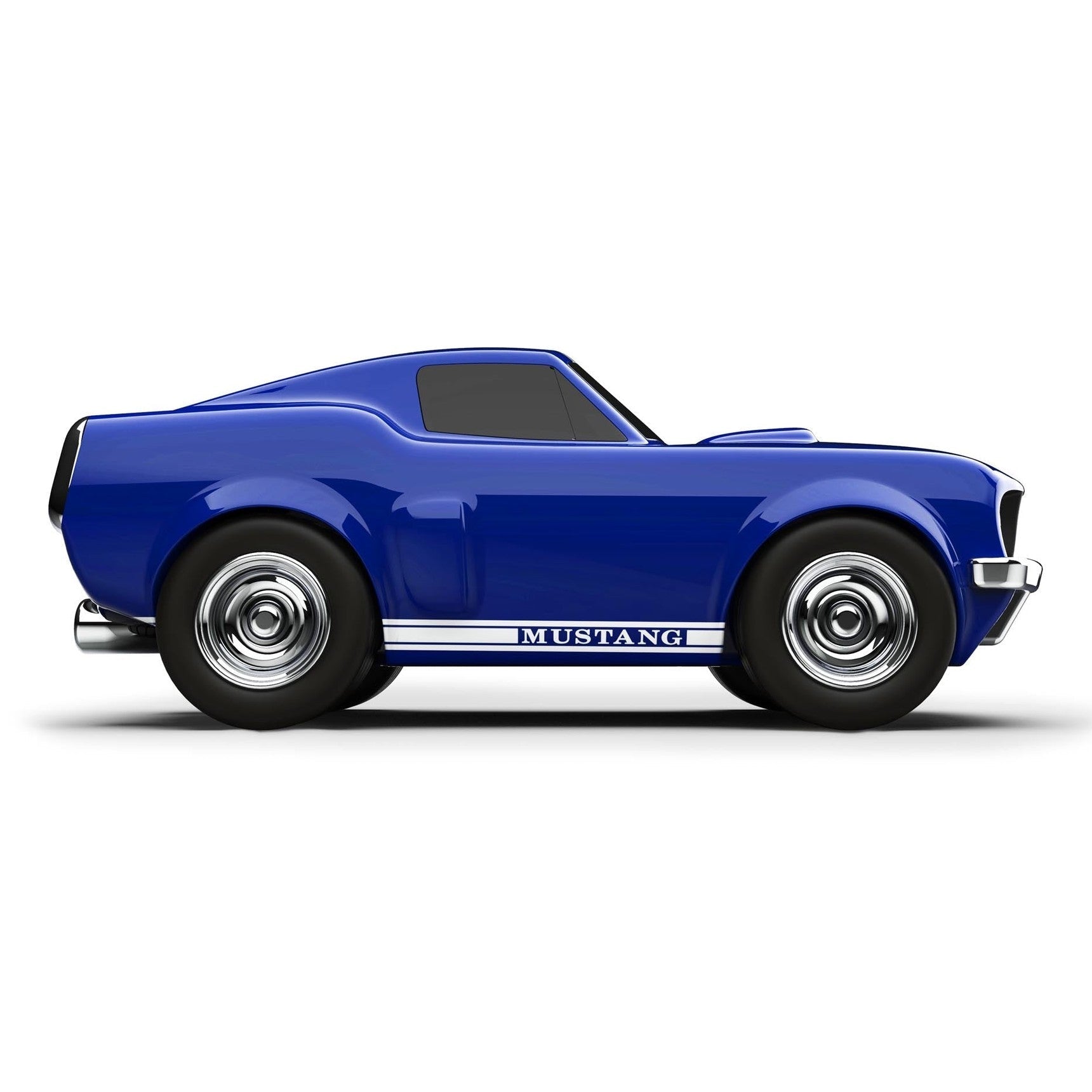 Ford Mustang Racing Car Blue Toy Car - Toby Tiger