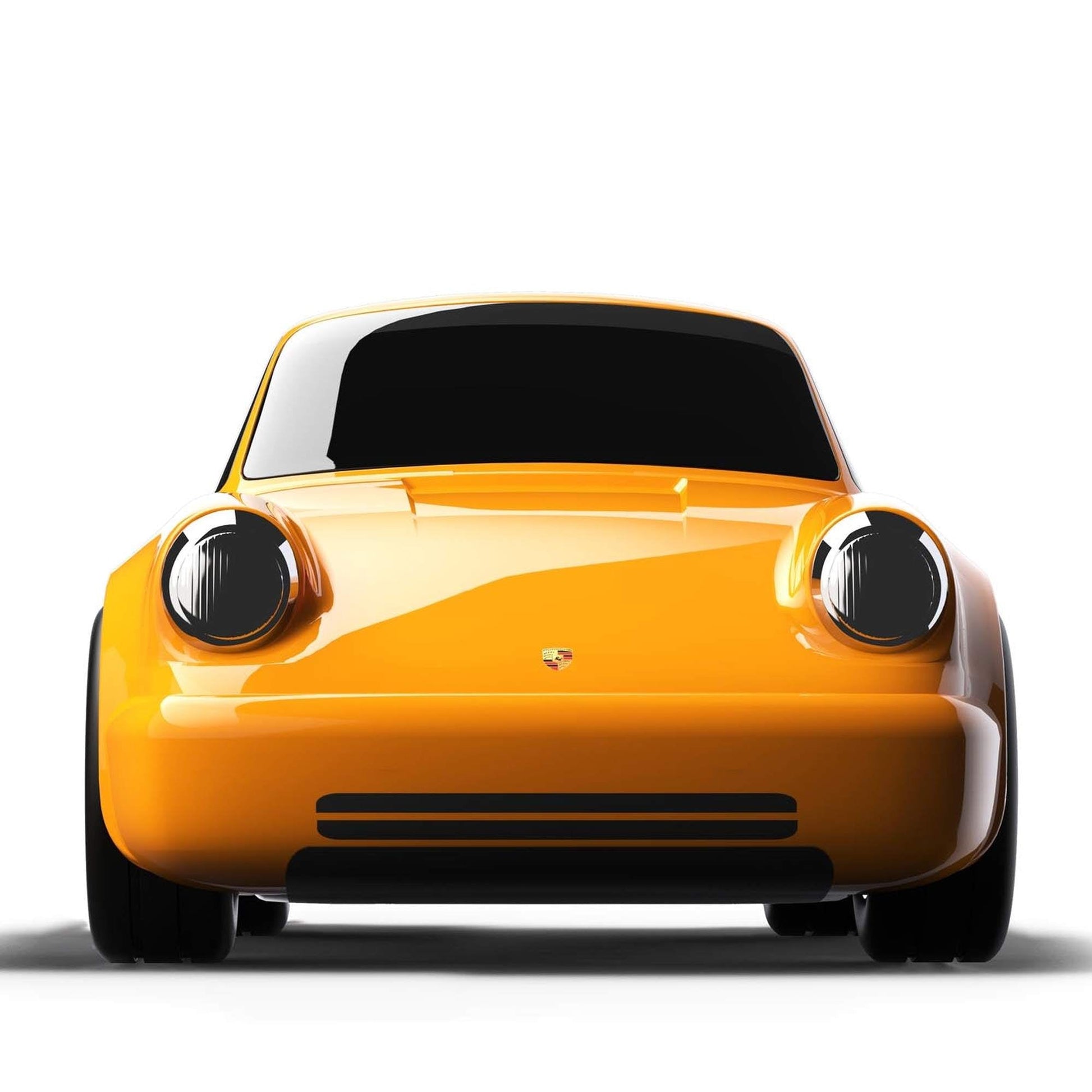Porsche 911 Racing Car Yellow Toy Car - Toby Tiger