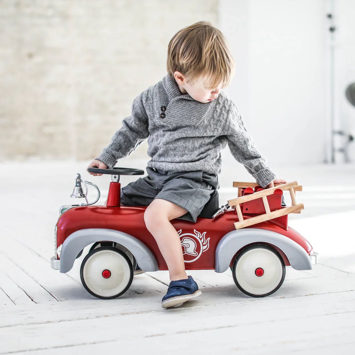 Baghera Speedster Fire Engine Ride On - Toby Tiger