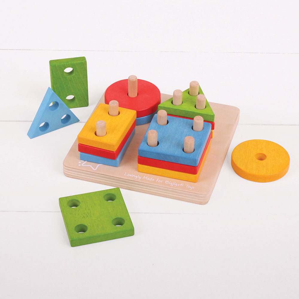 First Four Shape Sorter - Toby Tiger