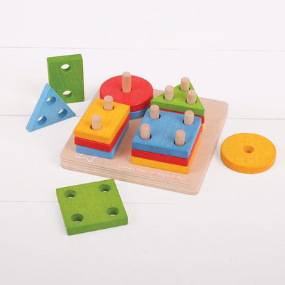 First Four Shape Sorter - Toby Tiger