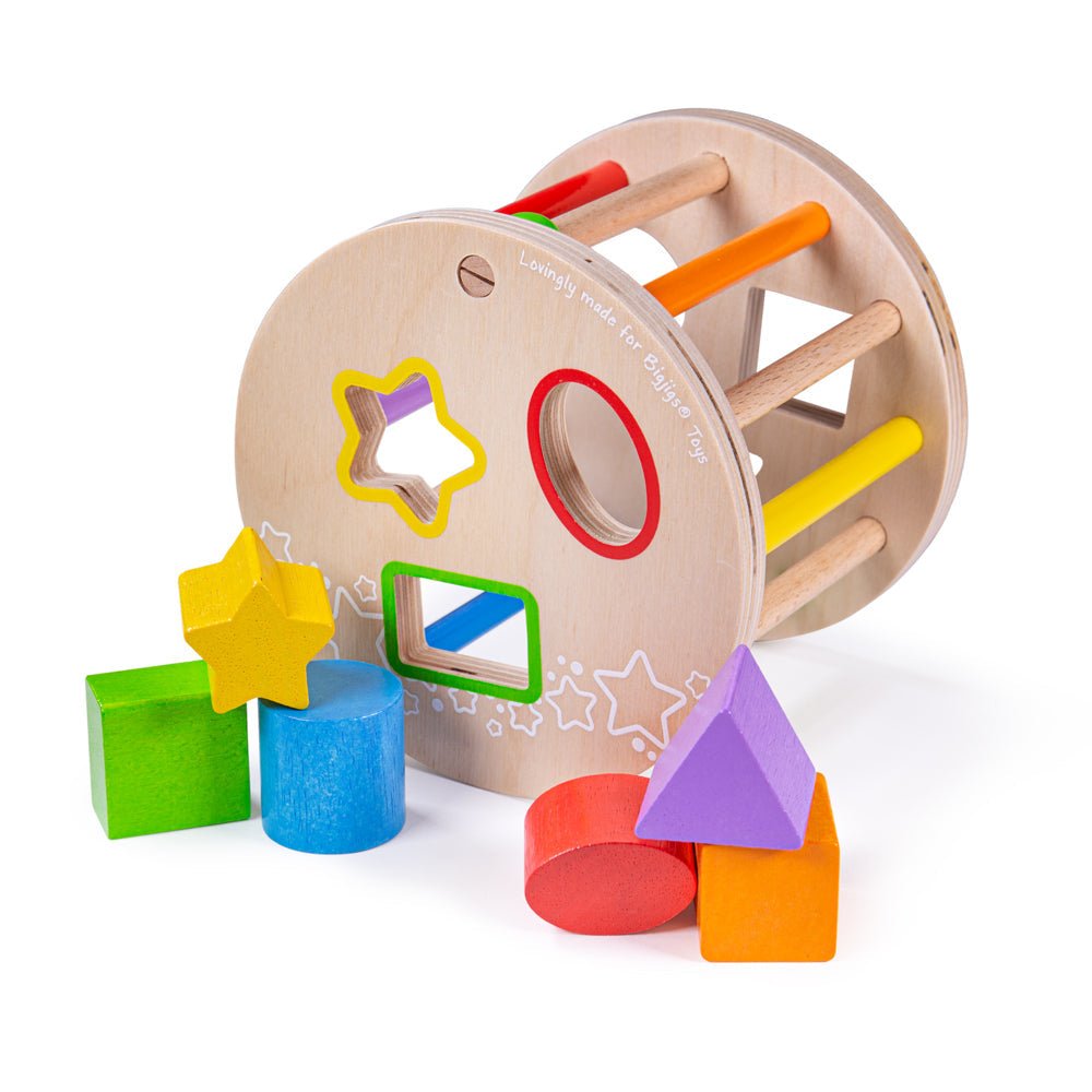 First Rolling Shape Sorter - Toby Tiger