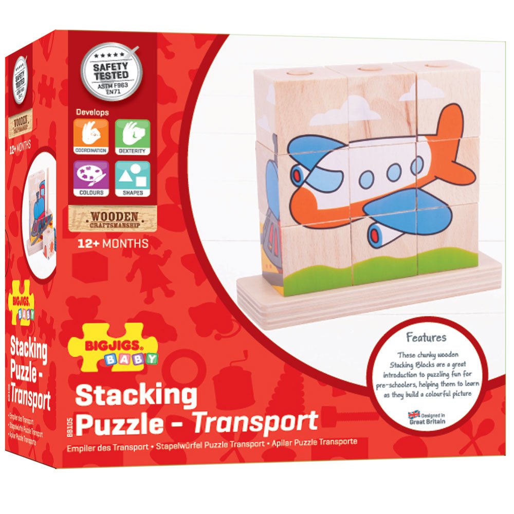 Stacking Blocks (Transport) - Toby Tiger
