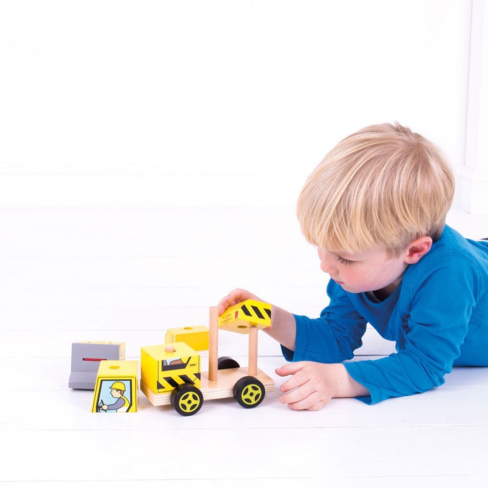 Stacking Bulldozer Toy - Toby Tiger UK Retail