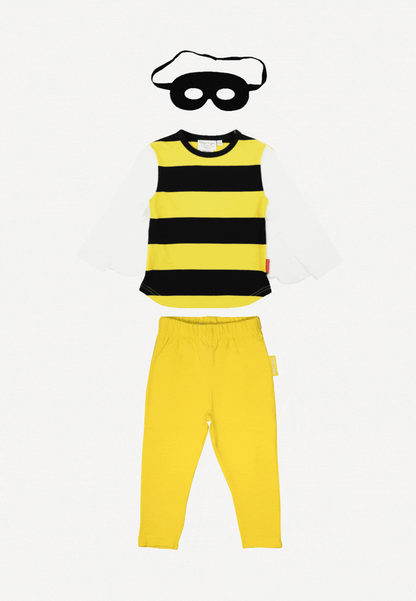 Organic Bee T-Shirt & Mask Set with Leggings