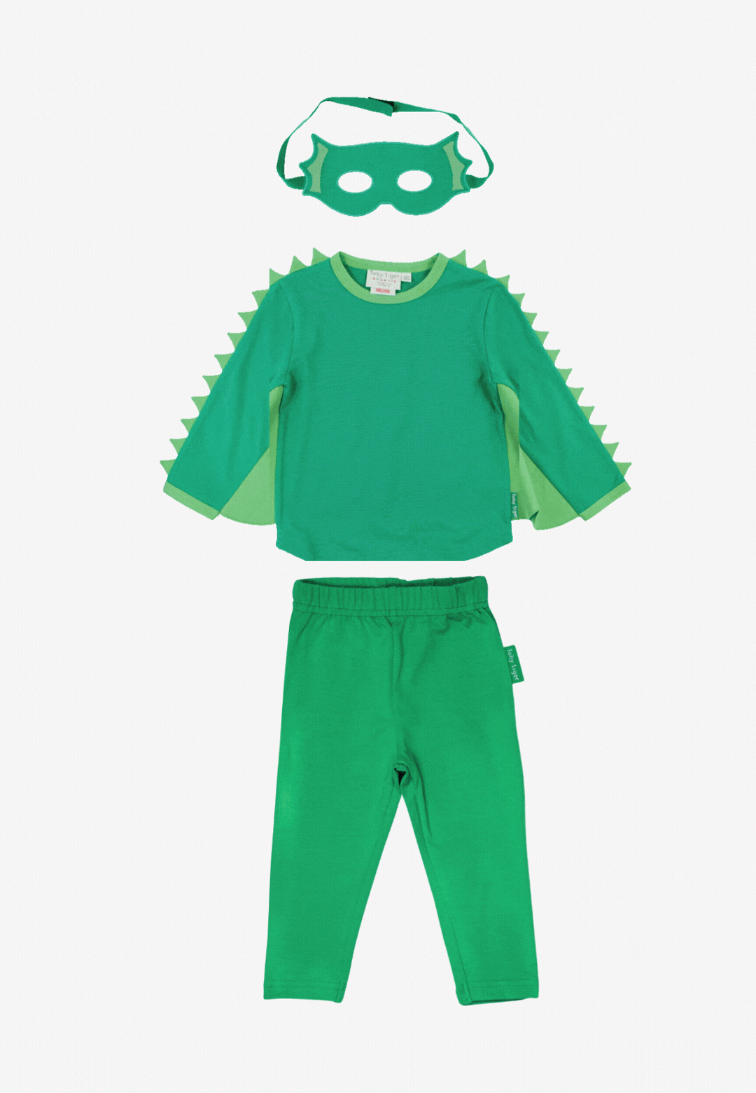 Organic Dragon T-Shirt & Mask Set with Leggings