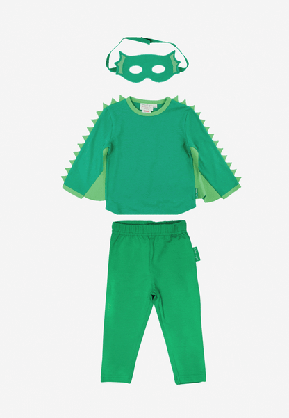 Organic Dragon T-Shirt & Mask Set with Leggings