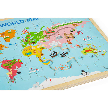 World Map Puzzle - Toby Tiger UK