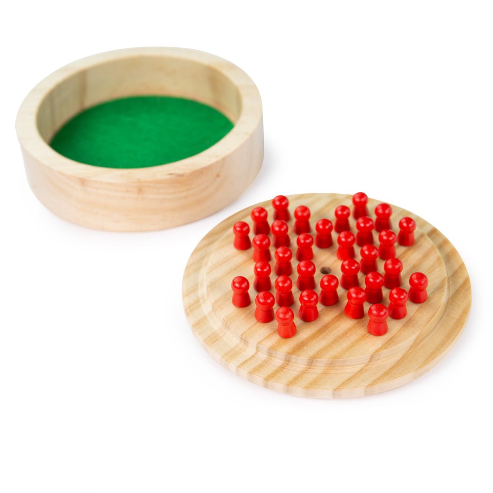 Mini Solitaire - Wooden - Toby Tiger