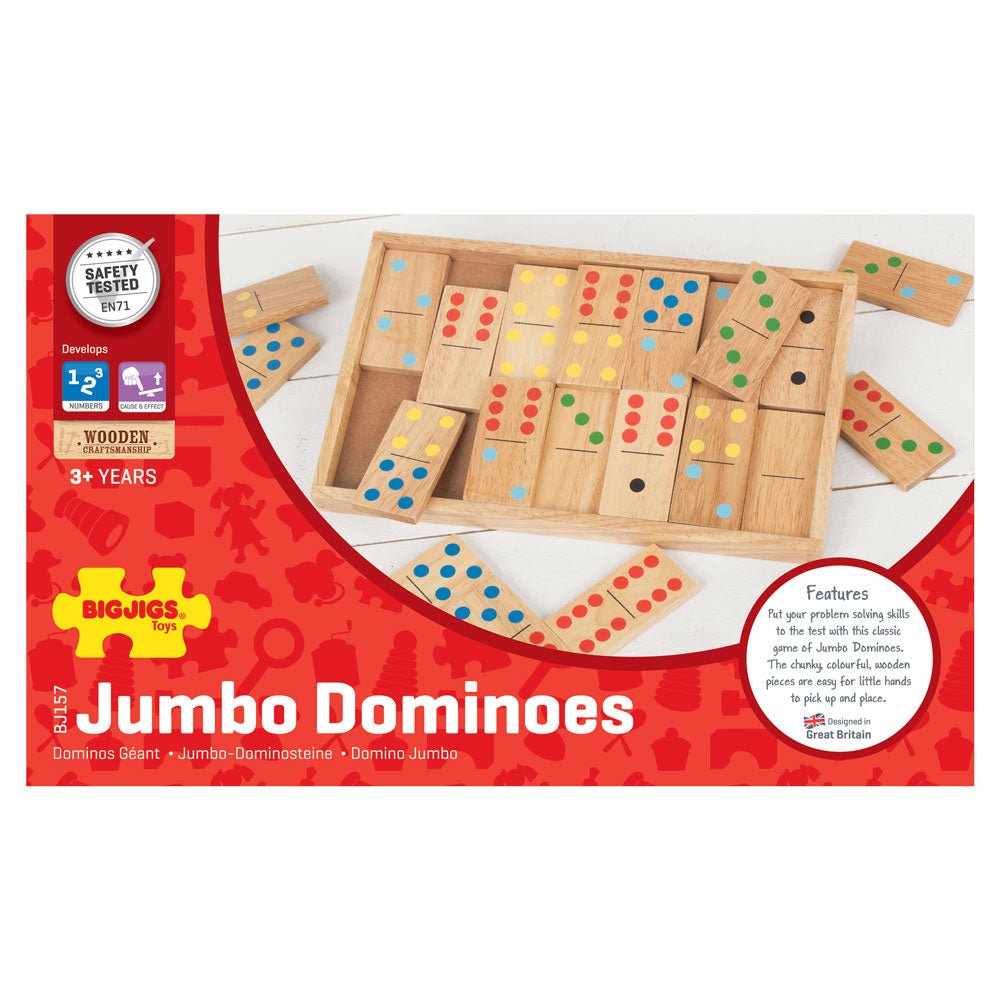 Jumbo Dominoes - Toby Tiger