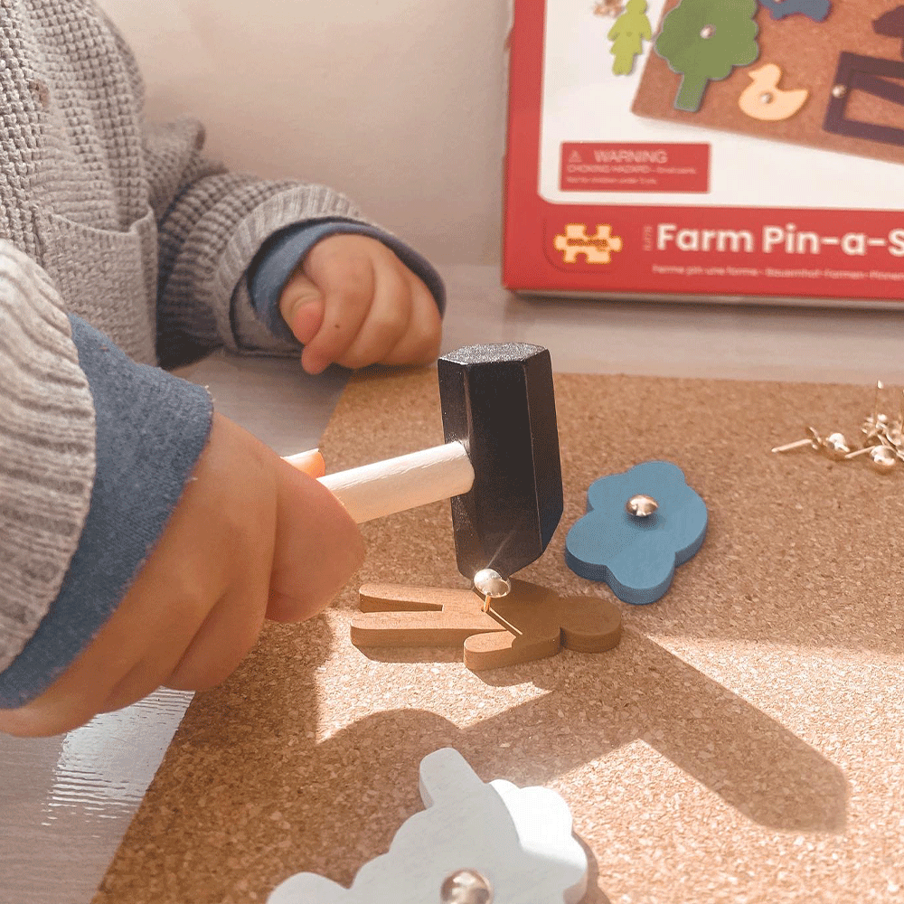 Farm Pin - a - Shape - Toby Tiger