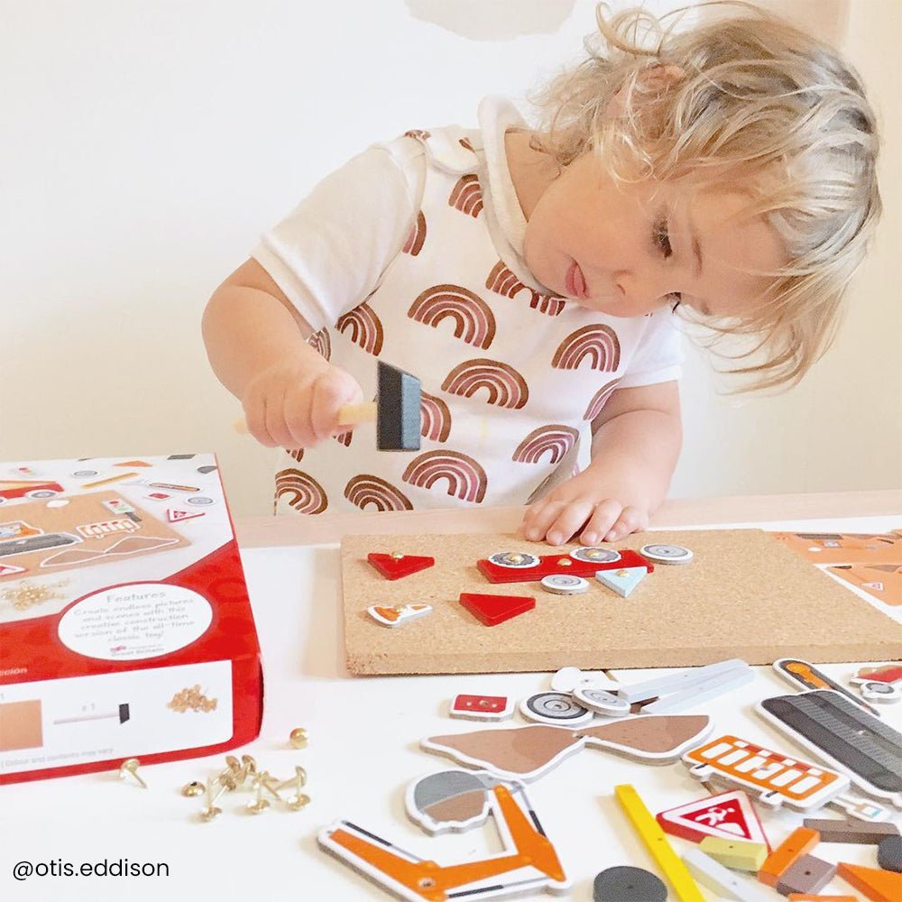 Deluxe Pin - a - Shape - Construction - Toby Tiger
