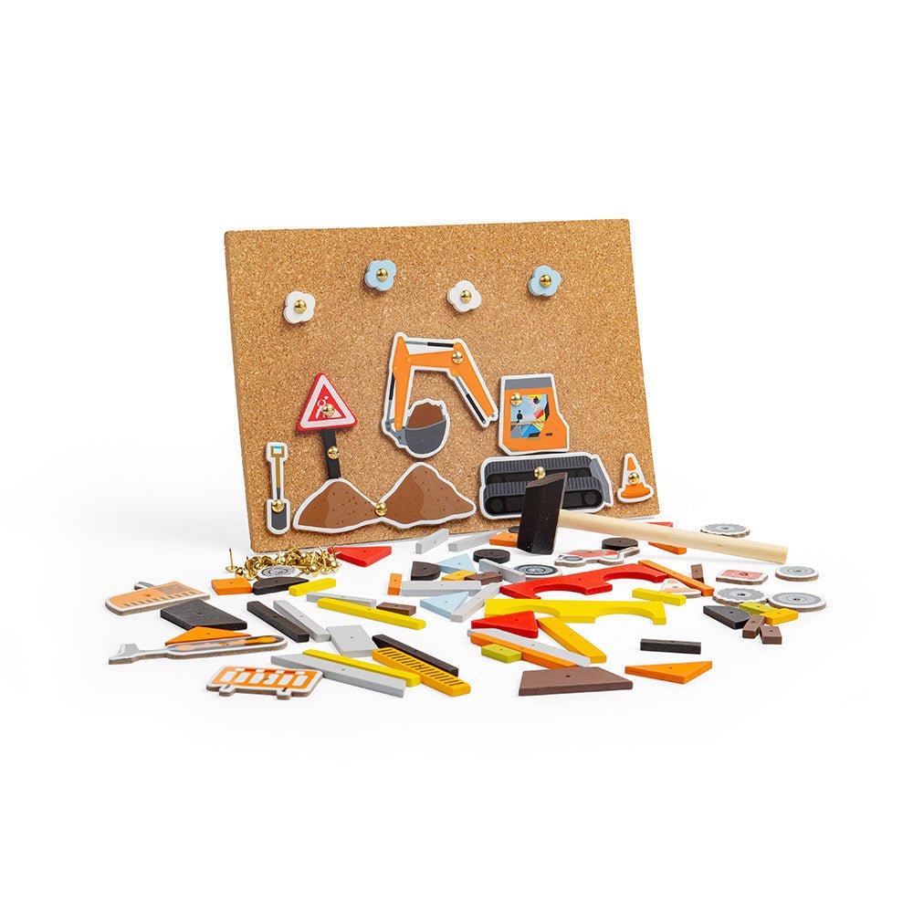 Deluxe Pin - a - Shape - Construction - Toby Tiger