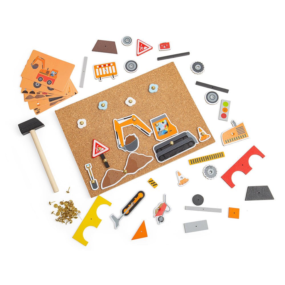 Deluxe Pin - a - Shape - Construction - Toby Tiger
