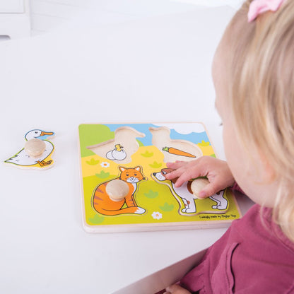 My First Peg Puzzle (Pets) - Toby Tiger