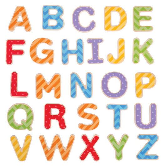 Magnetic Letters - Uppercase - Toby Tiger