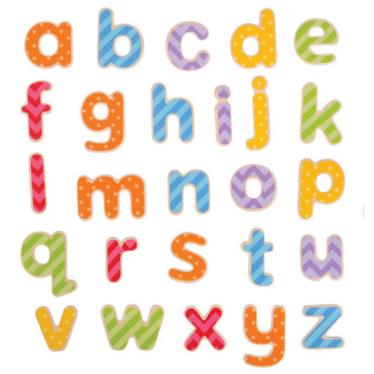 Magnetic Letters - Lowercase - Toby Tiger