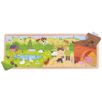 On The Farm Puzzle - Toby Tiger