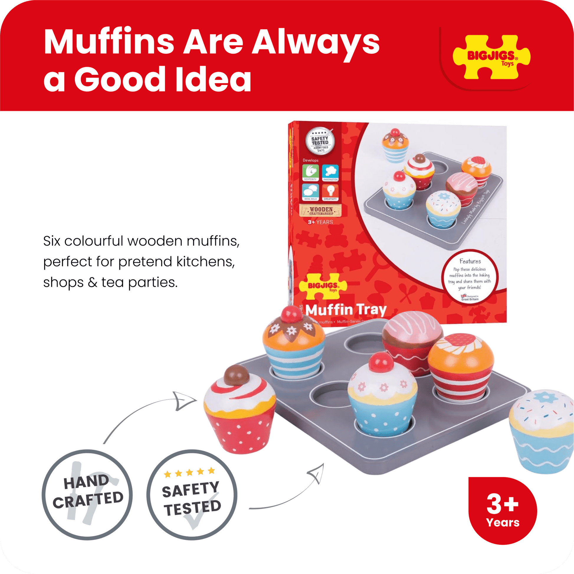 Muffin Tray - Toby Tiger