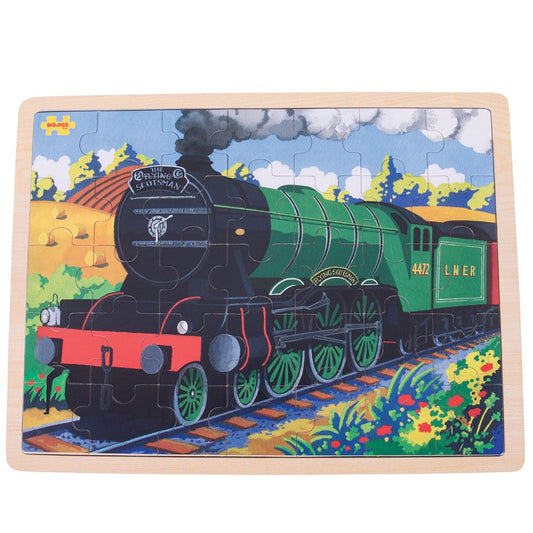 Flying Scotsman Tray Puzzle (35 Pieces) - Toby Tiger
