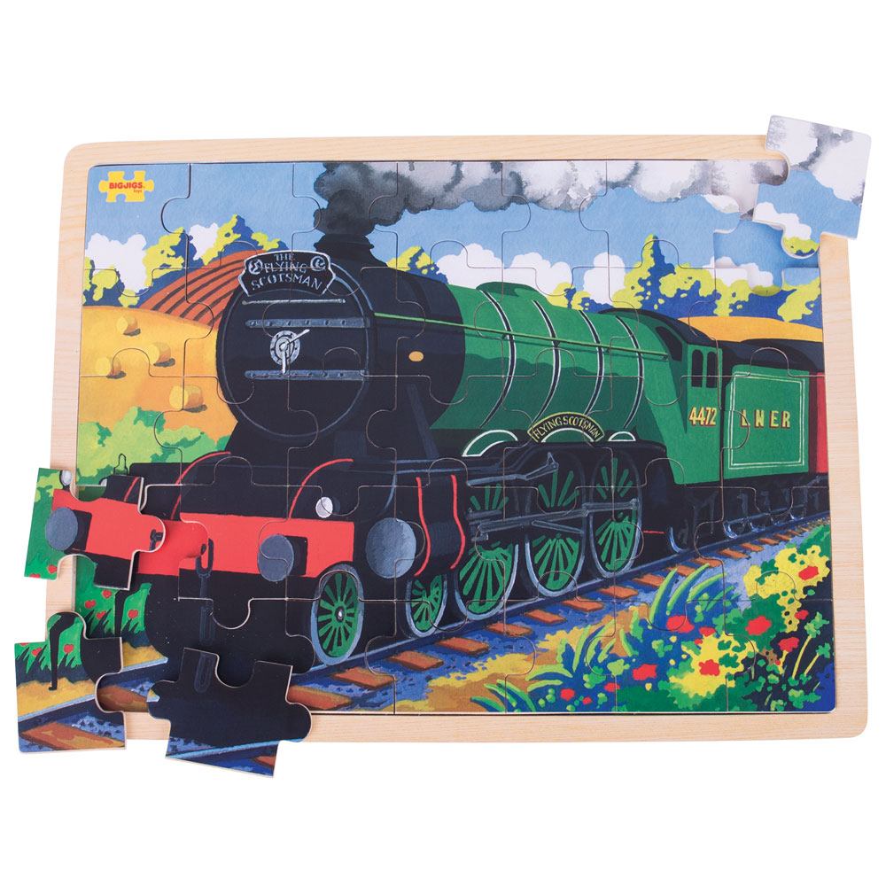 Flying Scotsman Tray Puzzle (35 Pieces) - Toby Tiger