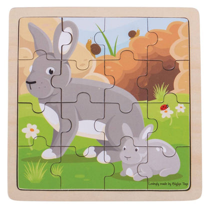 Rabbit & Kitten Puzzle - Toby Tiger