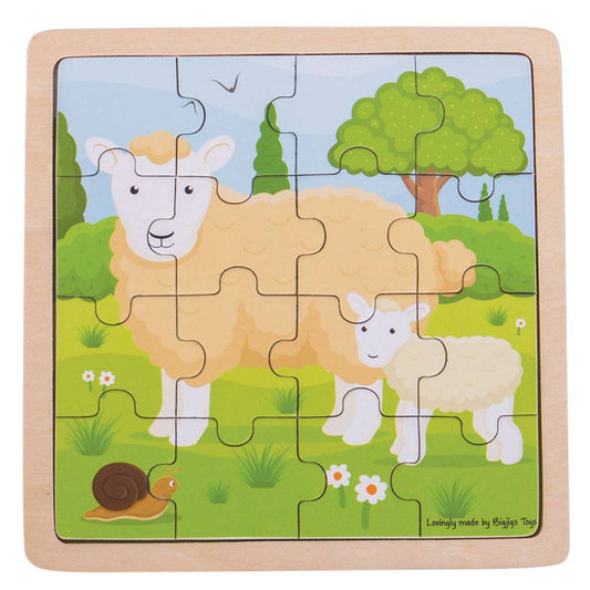 Sheep & Lamb Puzzle - Toby Tiger