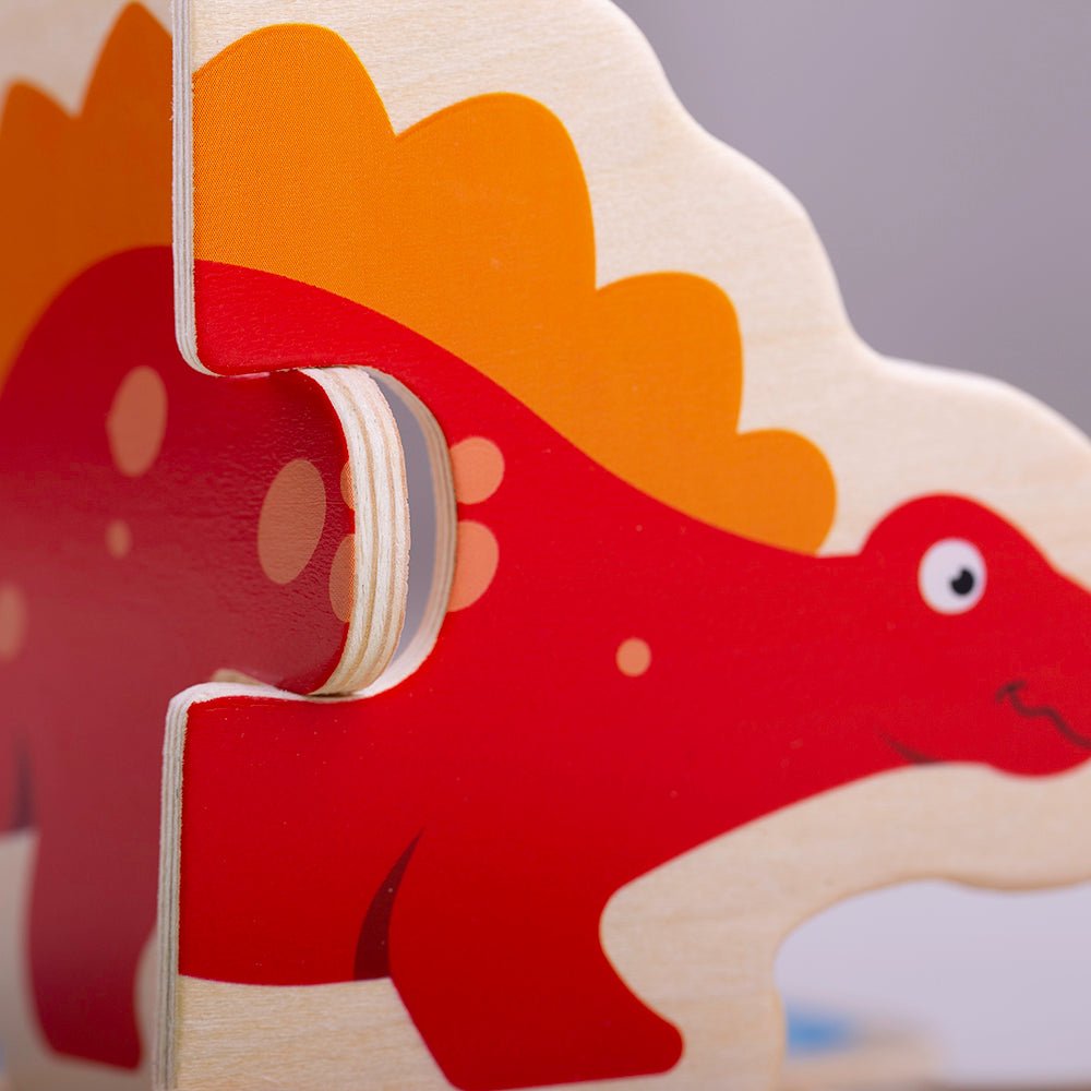 Two Piece Puzzles - Dinosaur - Toby Tiger