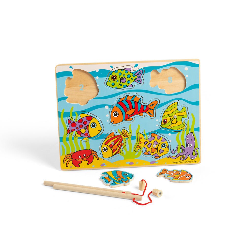 Tropical Magnetic Fishing Game - Toby Tiger