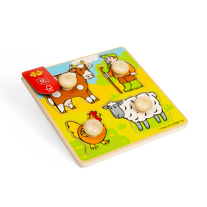 My First Peg Puzzle Farm - Toby Tiger